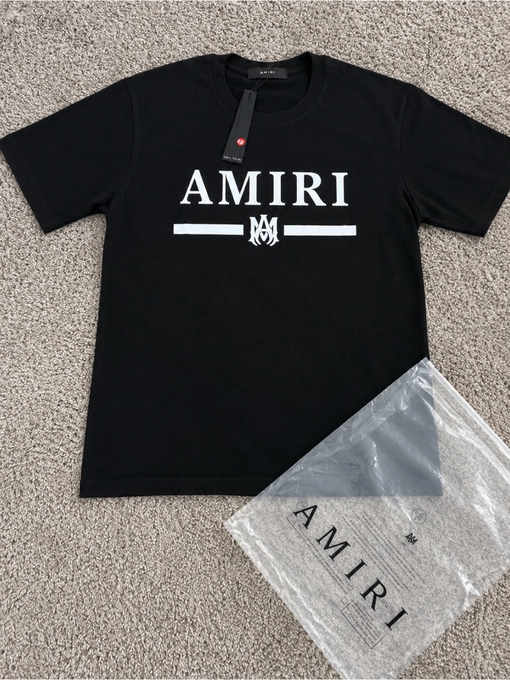 AMIRI Black Logo Tee